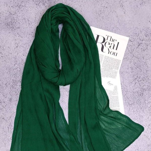 شال پلیسه حریر کد 1143