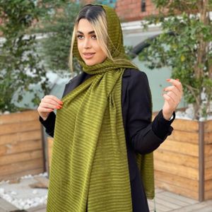 خرید اینترنتی شال مخمل منگوله دار کد 1146