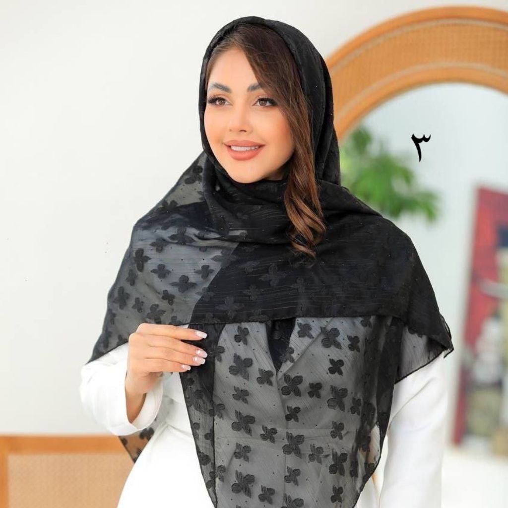 مشخصات روسری یاخما نگین دار کد 1147