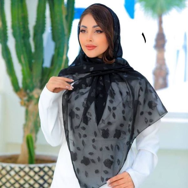 روسری یاخما نگین دار کد 1147