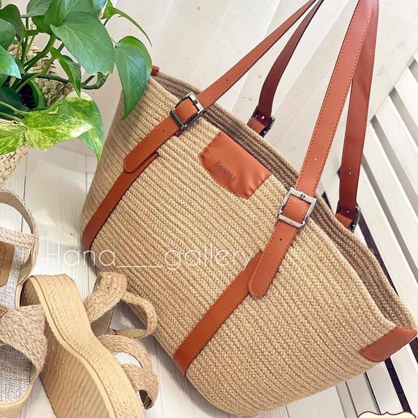 کیف حصیری برشکا