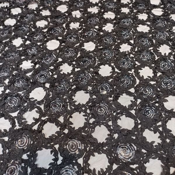 تور دانتل گل برجسته