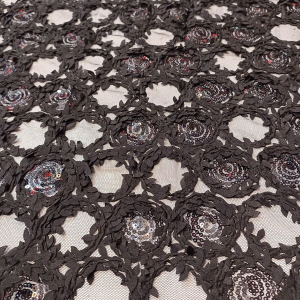 تور دانتل گل برجسته