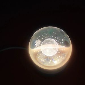 خرید اینترنتی چراغ خواب گوی شب خواب قمر و فرشته