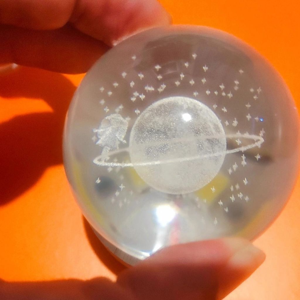 خرید آنلاین چراغ خواب گوی شب خواب قمر و فرشته