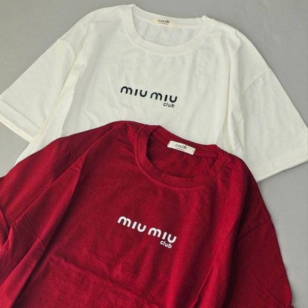 تیشرت MIU MIU قواره دار زنانه