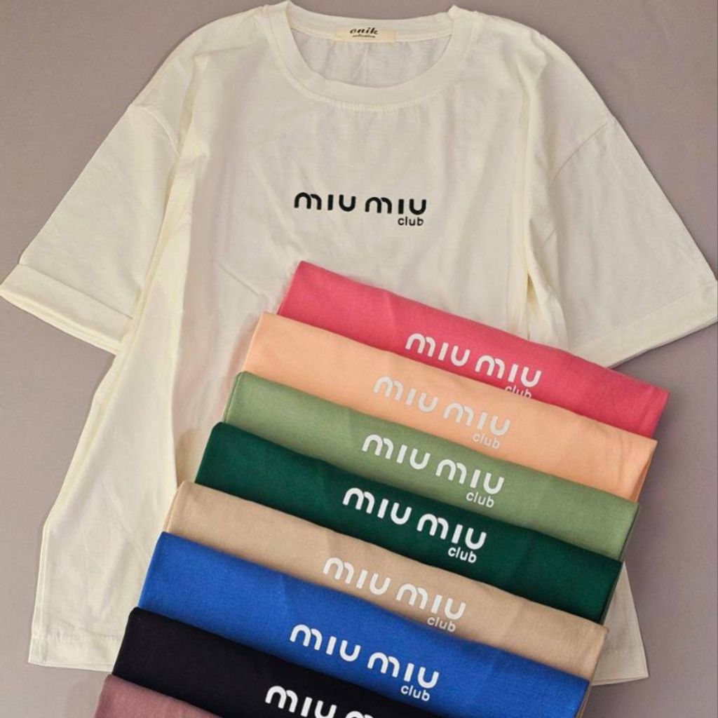 فروش اینترنتی تیشرت MIU MIU قواره دار زنانه