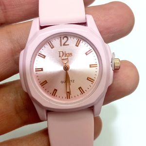 ساعت دخترانه سیلیکونی