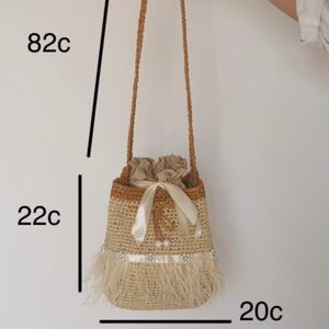 خرید انلاین کیف رافیا دست دوز لوپه