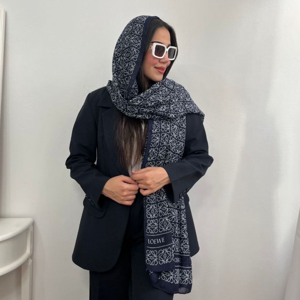 خرید آنلاین شال تمام نخ چهارفصل