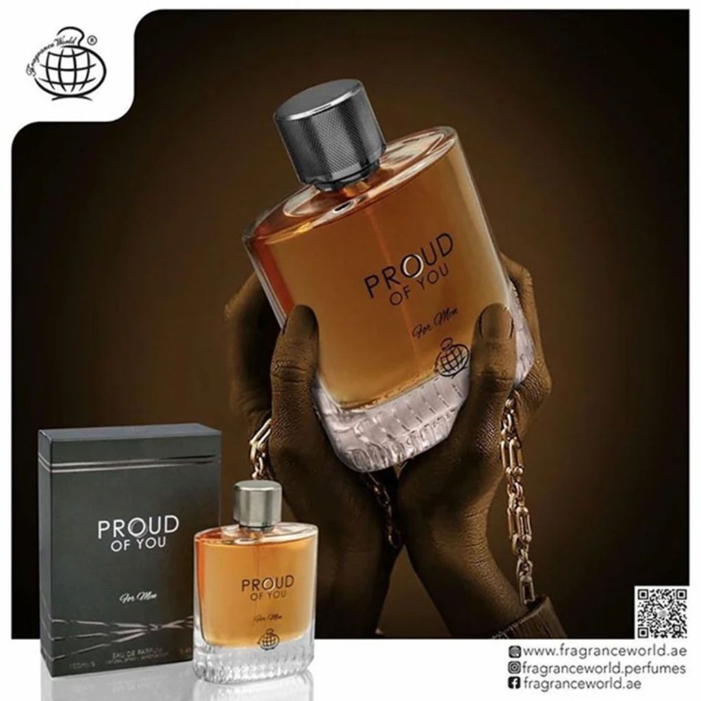 خرید اینترنتی ادکلن PROUD OF YOU FRAGRANCE پرود اف یو فرگرانس رایحه گرم مردانه