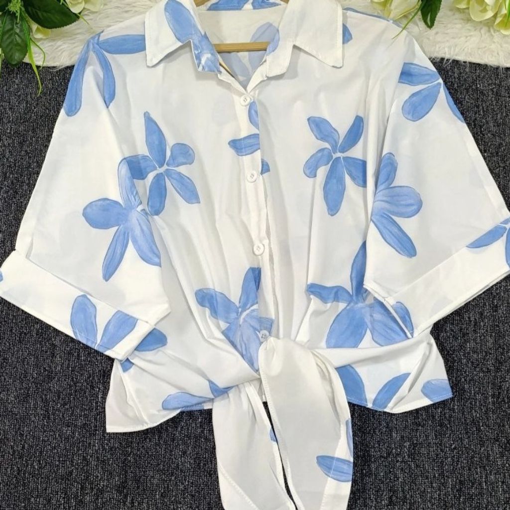 خرید انلاین شومیز گره ای نازنین