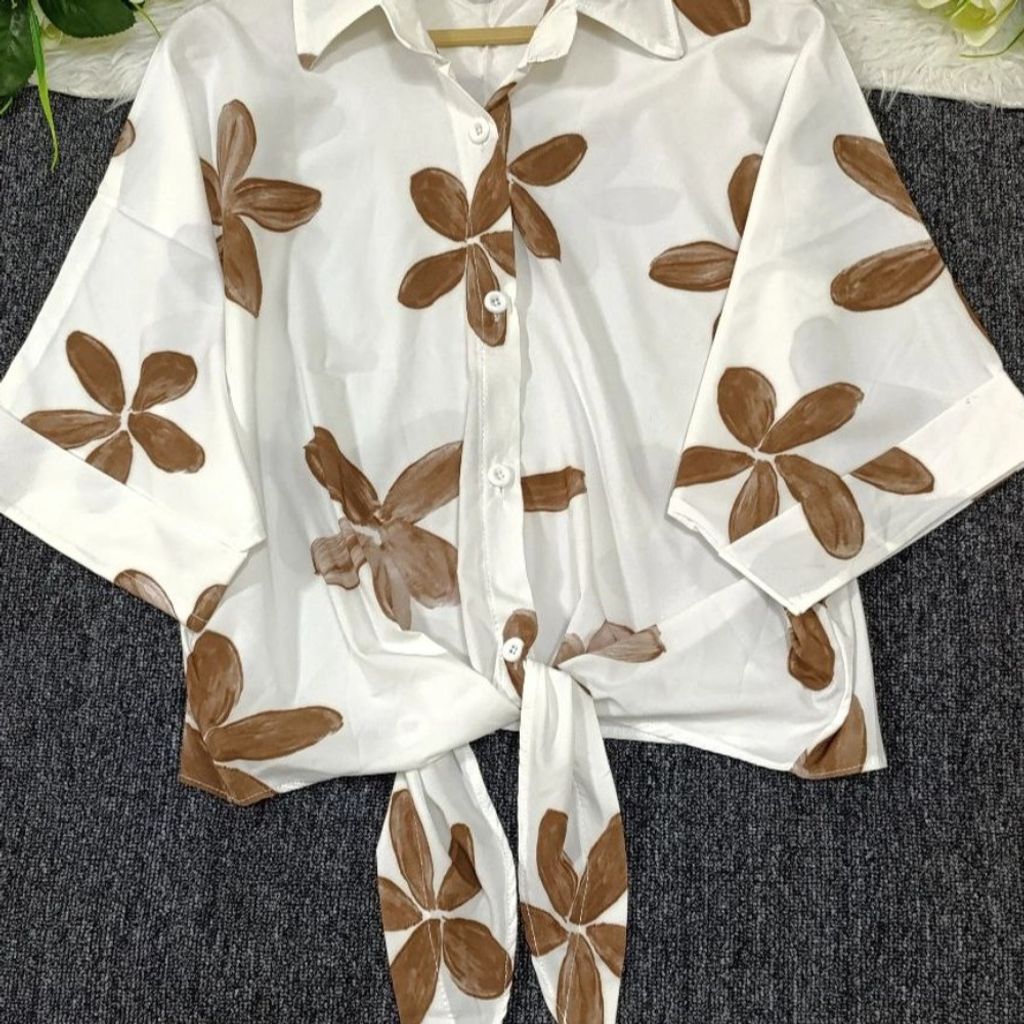 قیمت ارزان شومیز گره ای نازنین