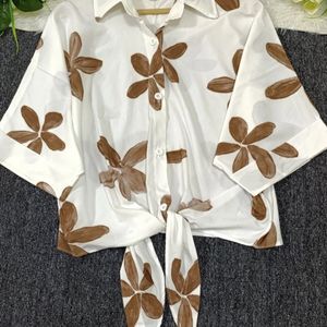 قیمت ارزان شومیز گره ای نازنین