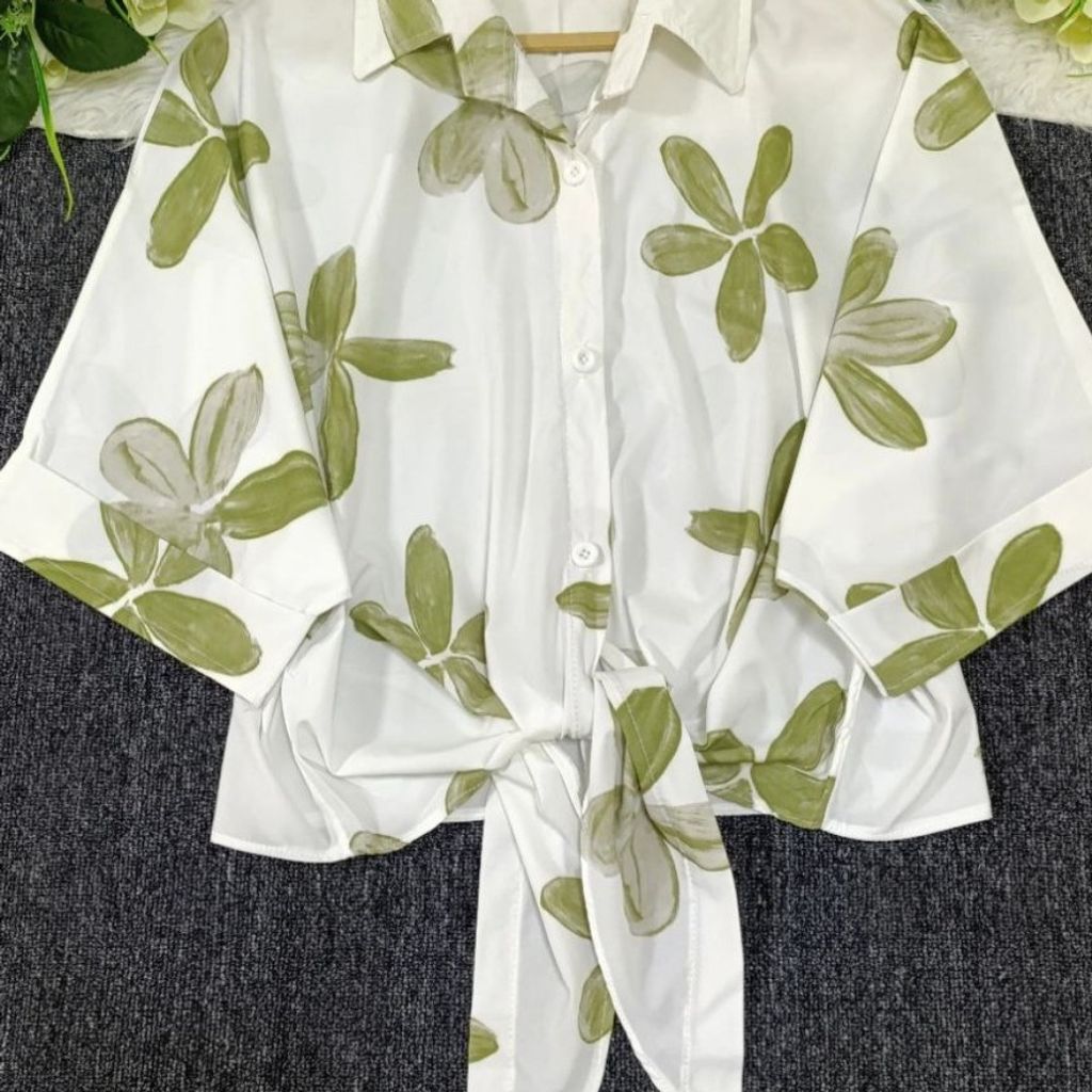 خرید اینترنتی شومیز گره ای نازنین