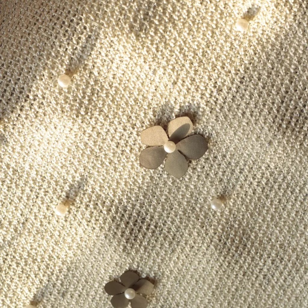 قیمت ارزان لینن قلاب بافی (کنفی حصیری)