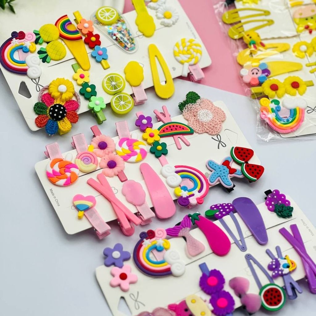 خرید اینترنتی گیره سر 14عددی فوق فانتزی