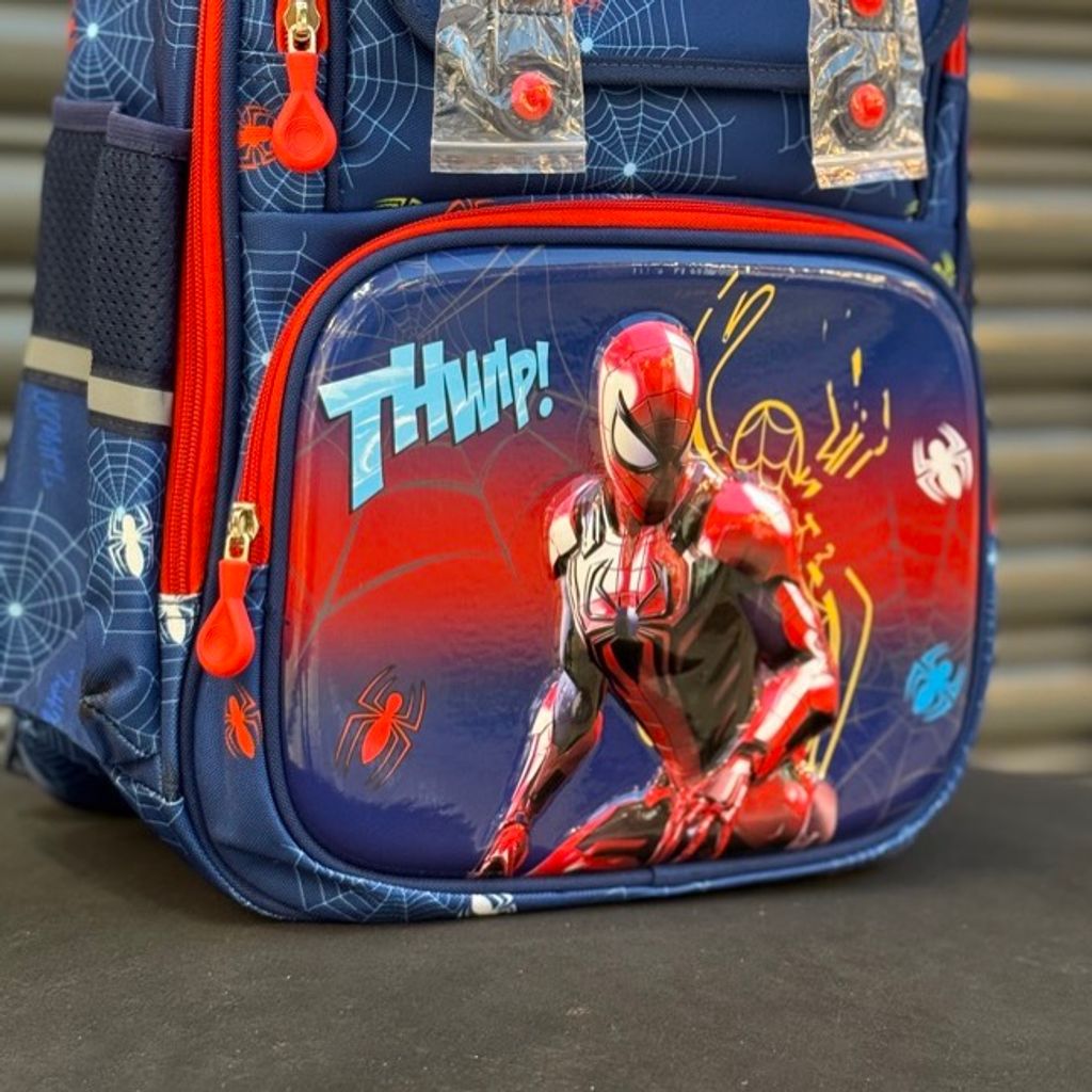 خرید اینترنتی قیمت کوله پشتی بچگانه طرح مرد عنکبوتی برند MBA کد 4060703