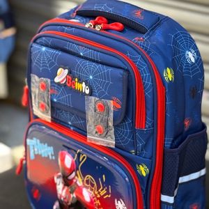 خرید اینترنتی قیمت کوله پشتی بچگانه طرح مرد عنکبوتی برند MBA کد 4060703