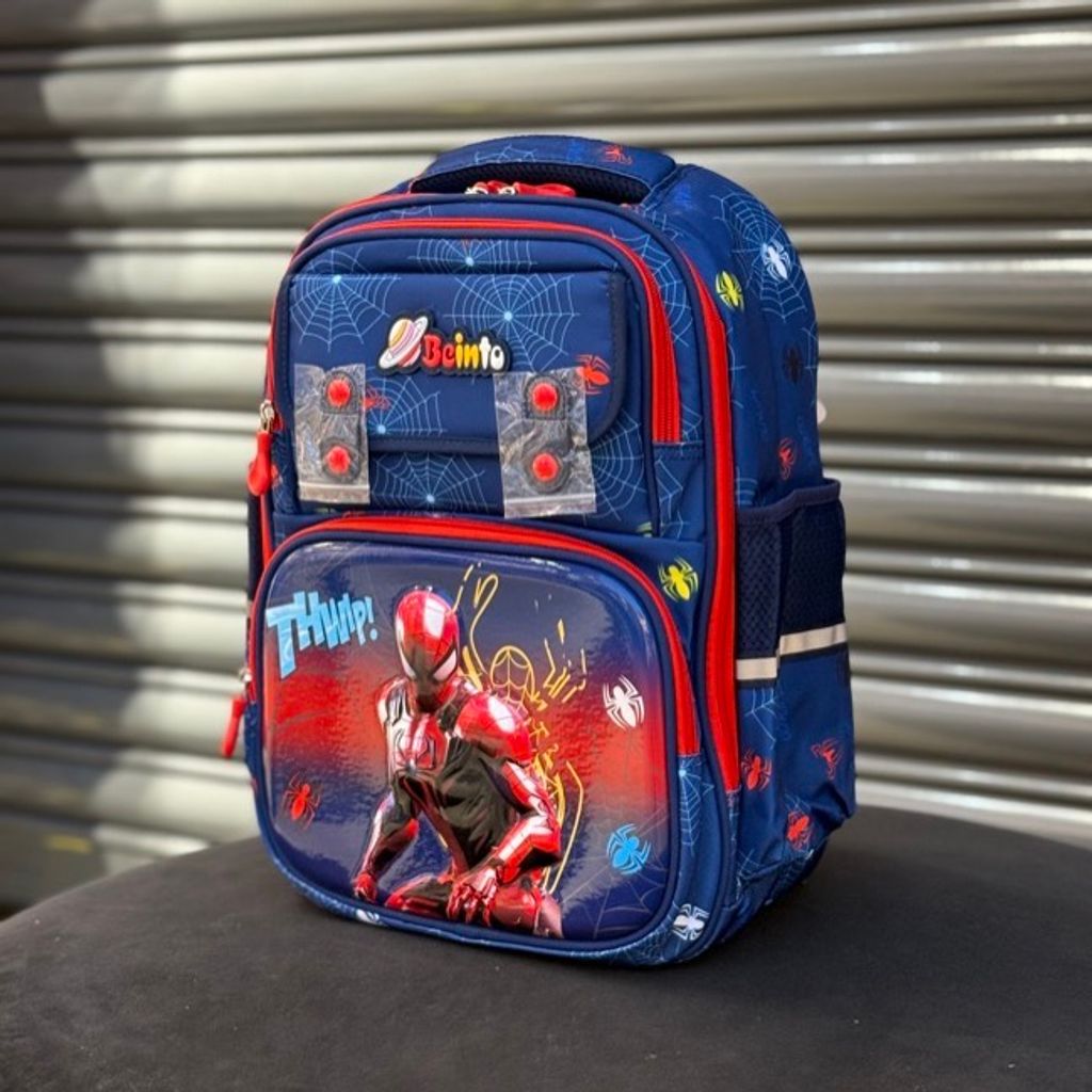 خرید اینترنتی قیمت کوله پشتی بچگانه طرح مرد عنکبوتی برند MBA کد 4060703