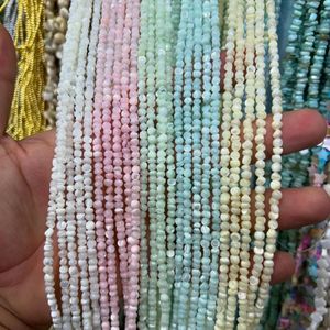 مهره مرواریدی رنگی ریسه ای سایز ریز