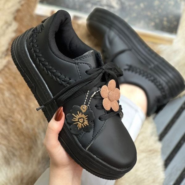 کفش ونس مشکی بابونه