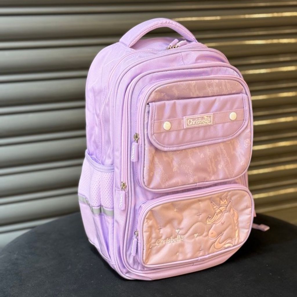 خرید اینترنتی قیمت کوله پشتی اورجینال سه تیکه طرح تکشاخ برند Chrisbella کد 4060802