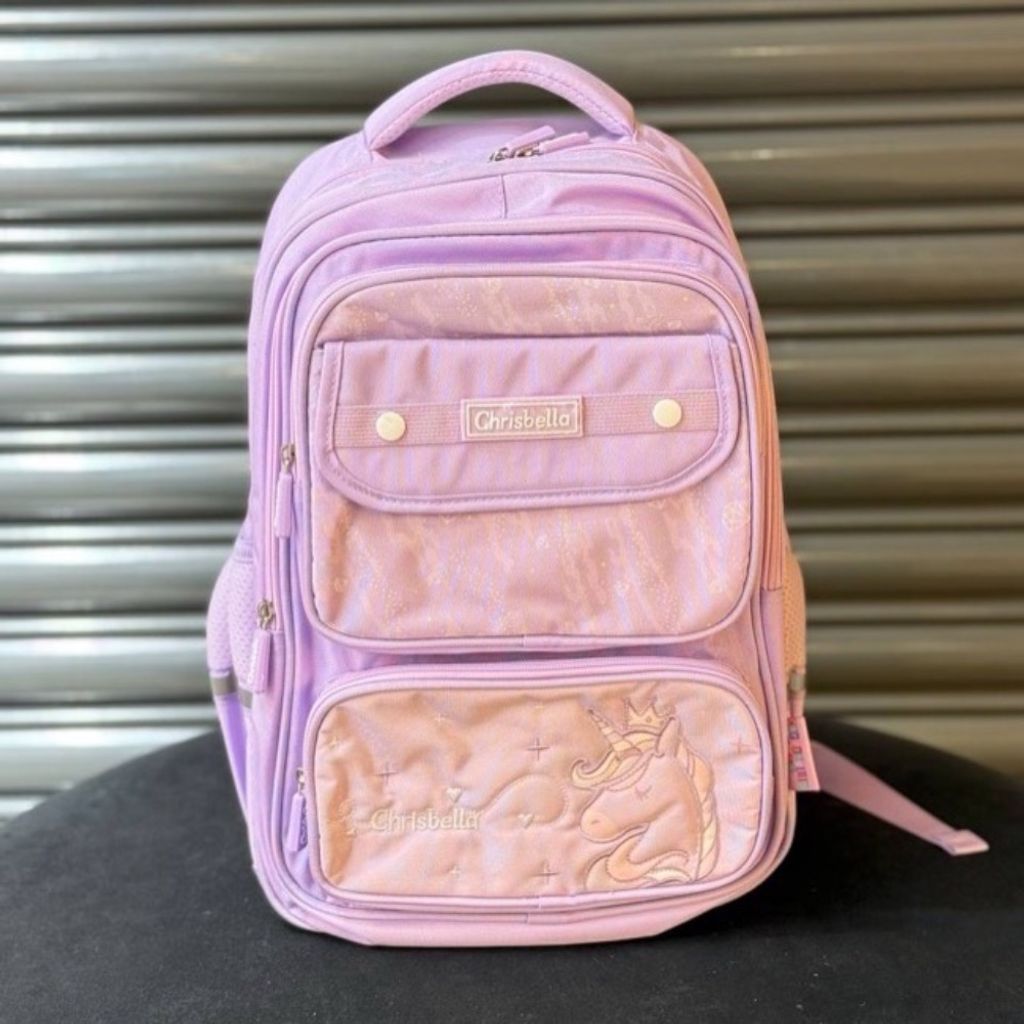 خرید آنلاین کوله پشتی اورجینال سه تیکه طرح تکشاخ برند Chrisbella کد 4060802