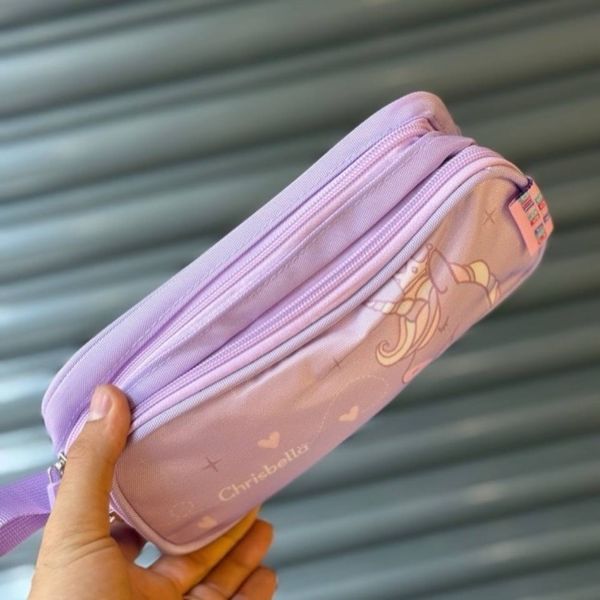 کوله پشتی اورجینال سه تیکه طرح تکشاخ برند Chrisbella کد 4060802