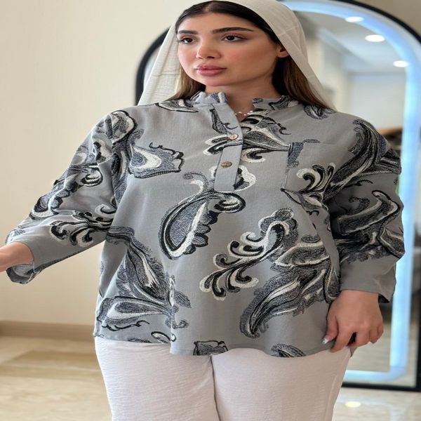 بلوز دورس دو نخ پنبه لاکرا وارداتی