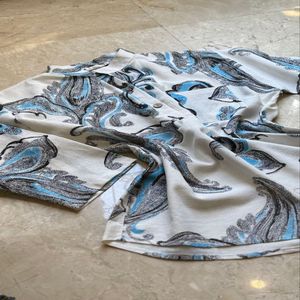 خرید اینترنتی قیمت بلوز دورس دو نخ پنبه لاکرا وارداتی