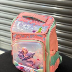 خرید آنلاین کوله پشتی بچگانه صندوقی پری و دلفین برند K-Z کد 4060806