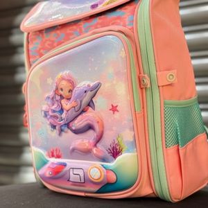 قیمت کوله پشتی بچگانه صندوقی پری و دلفین برند K-Z کد 4060806