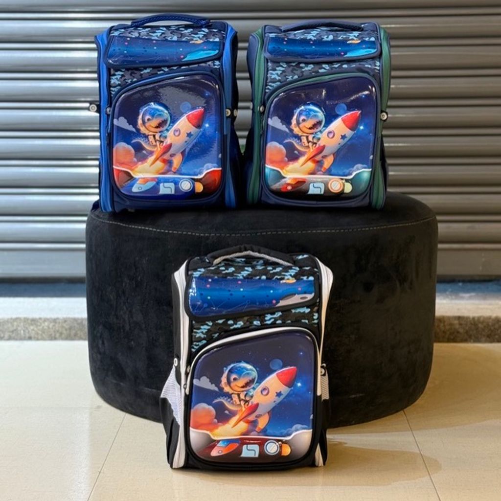 خرید اینترنتی قیمت کوله پشتی بچگانه صندوقی دینو برند K-Z کد 4060807