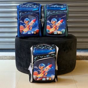 خرید اینترنتی قیمت کوله پشتی بچگانه صندوقی دینو برند K-Z کد 4060807