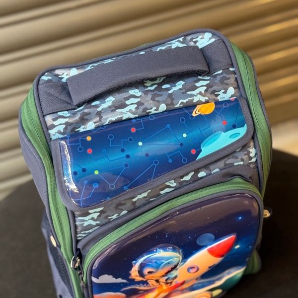 کوله پشتی بچگانه صندوقی دینو برند K-Z کد 4060807