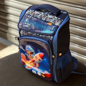 خرید اینترنتی قیمت کوله پشتی بچگانه صندوقی دینو برند K-Z کد 4060807