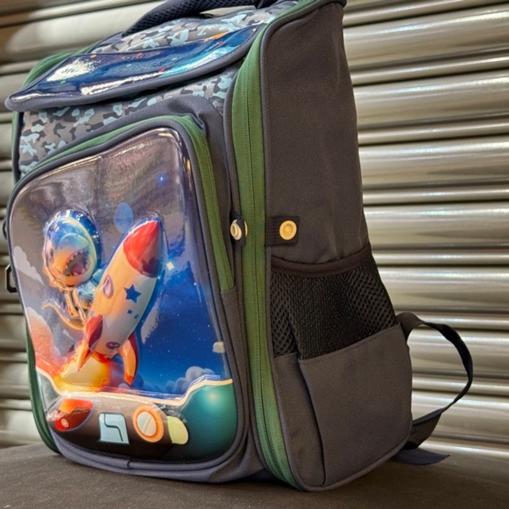 خرید اینترنتی قیمت کوله پشتی بچگانه صندوقی دینو برند K-Z کد 4060807