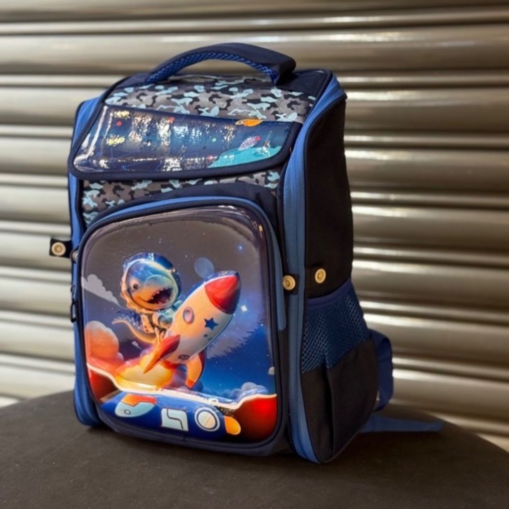 خرید آنلاین کوله پشتی بچگانه صندوقی دینو برند K-Z کد 4060807