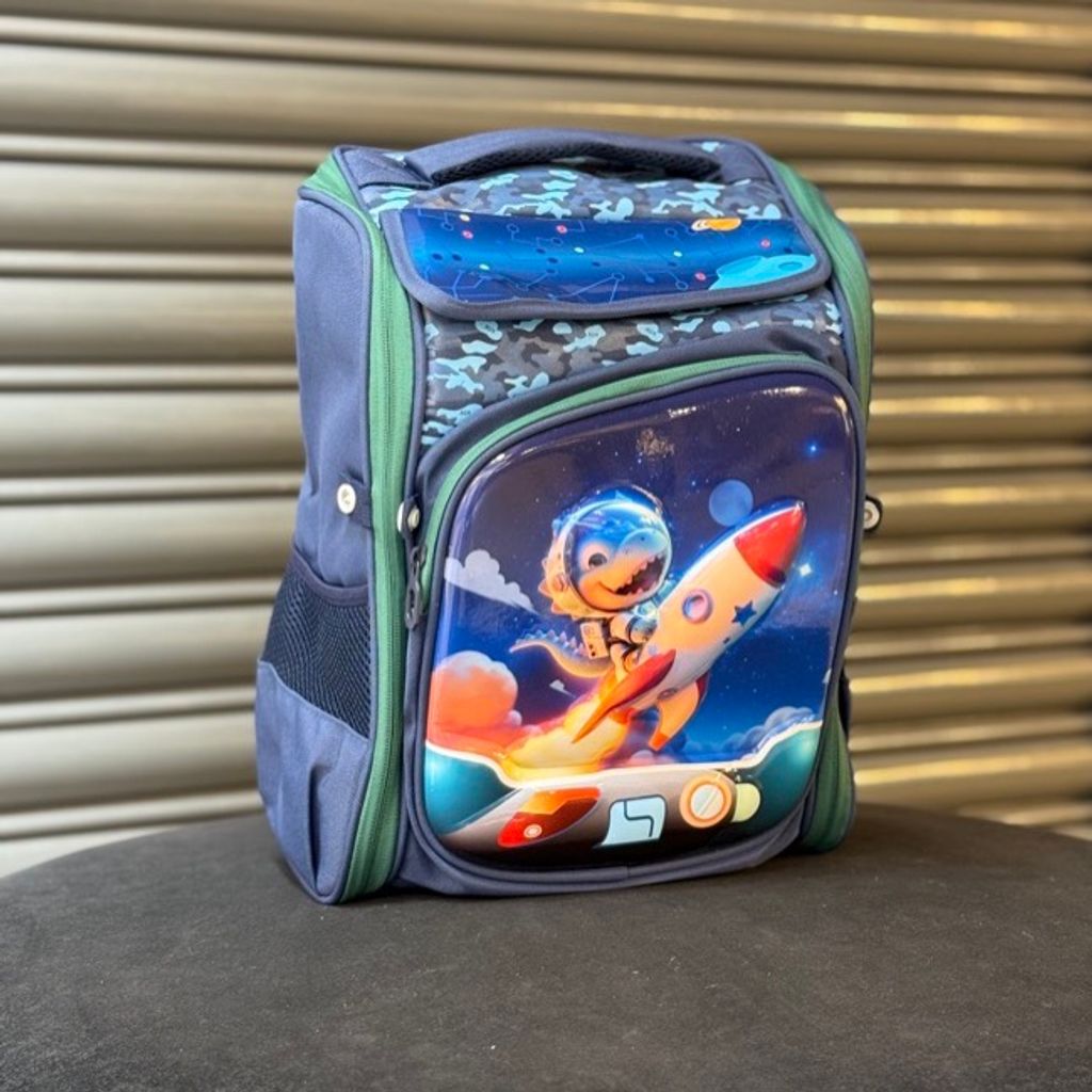 خرید اینترنتی قیمت کوله پشتی بچگانه صندوقی دینو برند K-Z کد 4060807