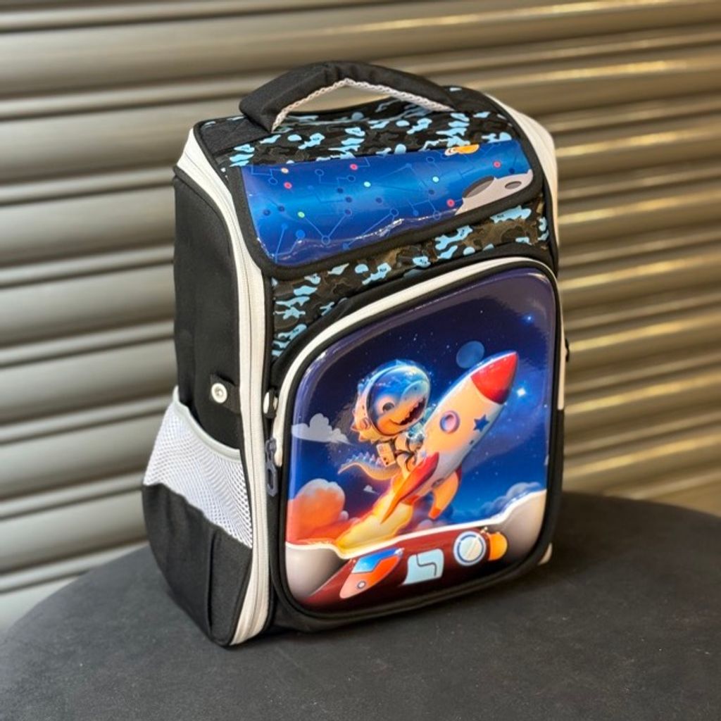 خرید اینترنتی قیمت کوله پشتی بچگانه صندوقی دینو برند K-Z کد 4060807