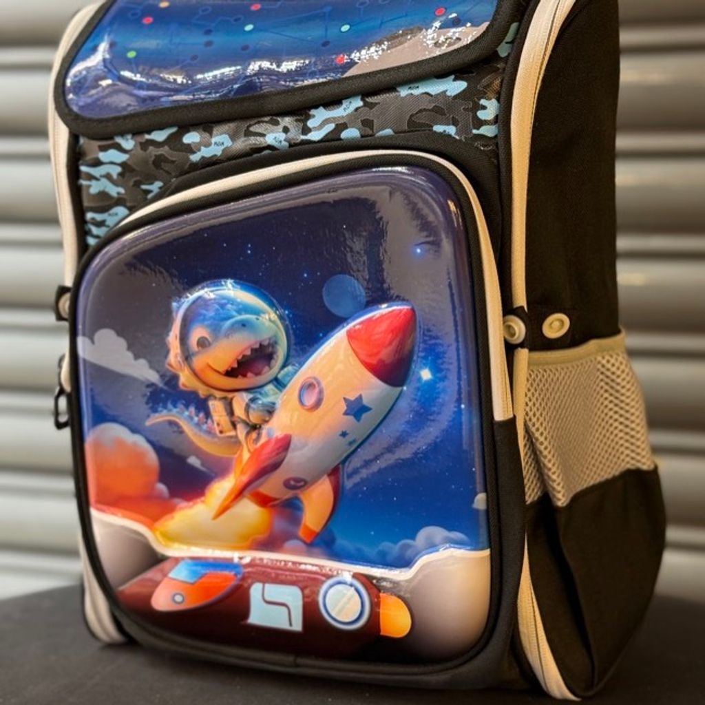 خرید اینترنتی قیمت کوله پشتی بچگانه صندوقی دینو برند K-Z کد 4060807