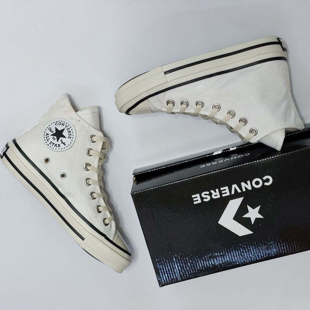 قیمت کتونی آلستار کانورس ساق بلند سفید استخوانی All star