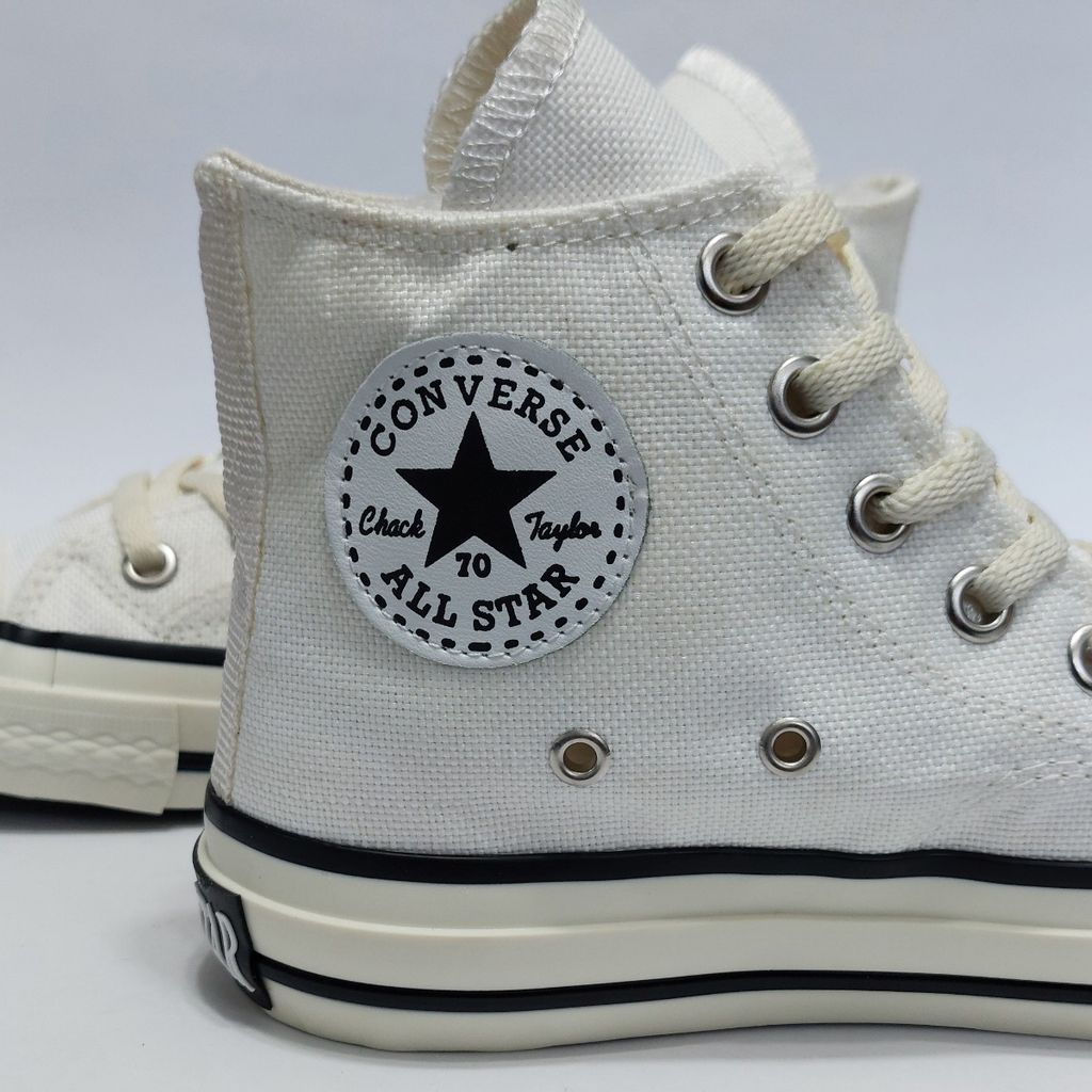 قیمت کتونی آلستار کانورس ساق بلند سفید استخوانی All star