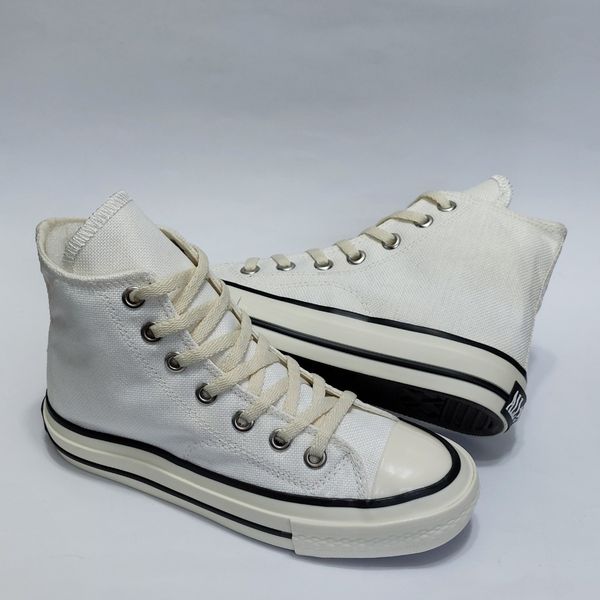 کتونی آلستار کانورس ساق بلند سفید استخوانی All star