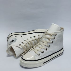 قیمت ارزان کتونی آلستار کانورس ساق بلند سفید استخوانی All star