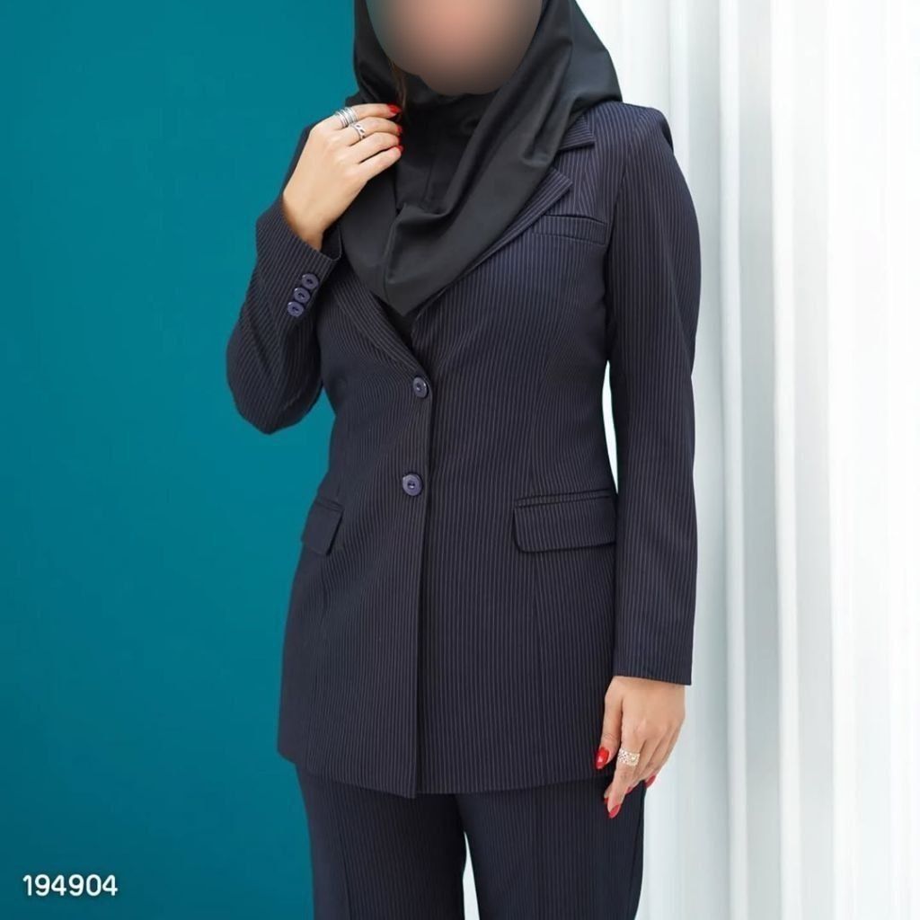 خرید اینترنتی کت وشلوار اداری اطلس نورا