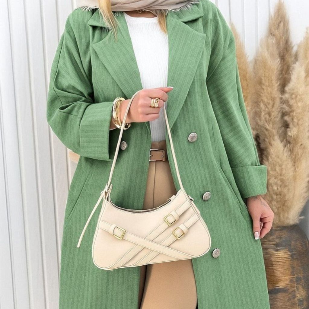 مشخصات مانتو بلند روشنک نورا