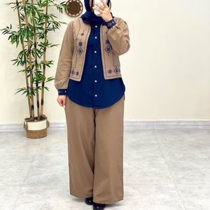 خرید آنلاین سه تیکه گلدوزی ارغوان نورا