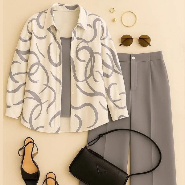 شومیز شلوار مدل آیناز نورا